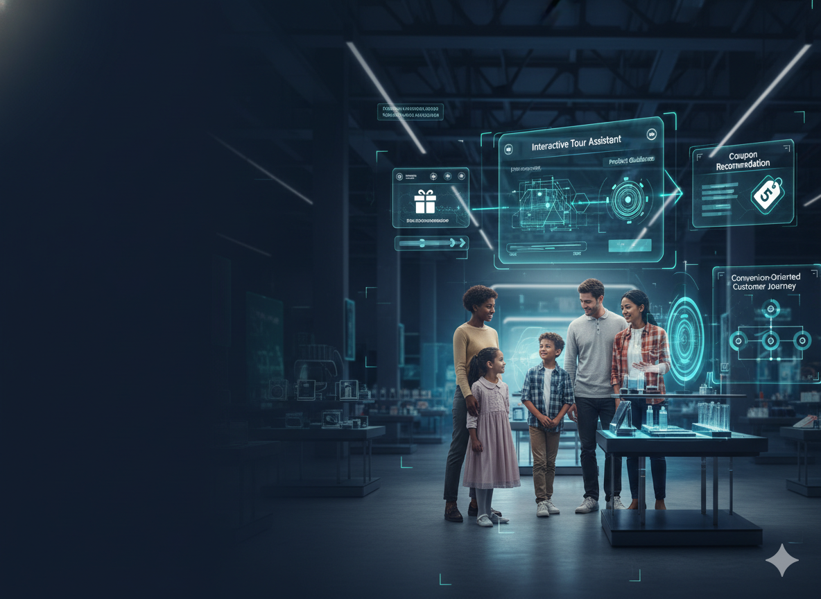 AR tour + coupons + product intro